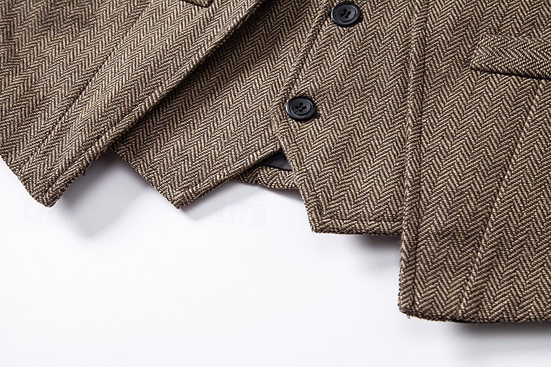 Retro Vintage Roaring 20s 1920s Vest The Great Gatsby Gangster Fancy Dress Men's Halloween Carnival Masquerade Party & Evening Adults' Vest 2026 - $32.99 –P18