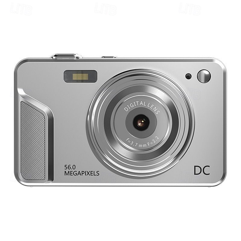 digitális fényképezőgép 56mp-es fényképezőgépek fotózáshoz, célozd meg és lőj digitális fényképezőgép autofókusszal, dupla kamerás vakuval, 16x zoommal, rázkódásmentesítéssel, 128 GB-os kártyával, 2026 - $65.99 –P7