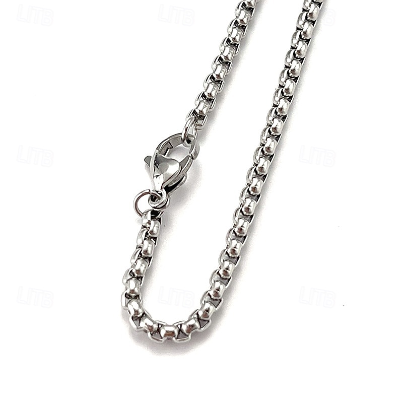 1 Stück Anhänger Halskette Halskette For Damen Straße Täglich Edelstahl Tropfen Augen 2026 - $15.99 –P4