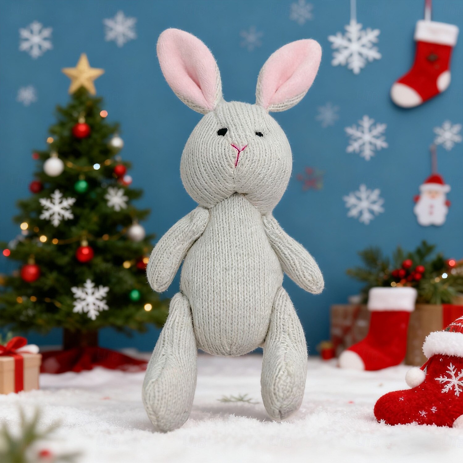 Regali di Natale ideali per i nipoti ragazze e ragazzi accessori per bambole Waldorf bambole di stoffa morbide fatte a mano regalo di compleanno bambola lavorata a maglia bambola di peluche carina del 2025 a $18.99 –P2