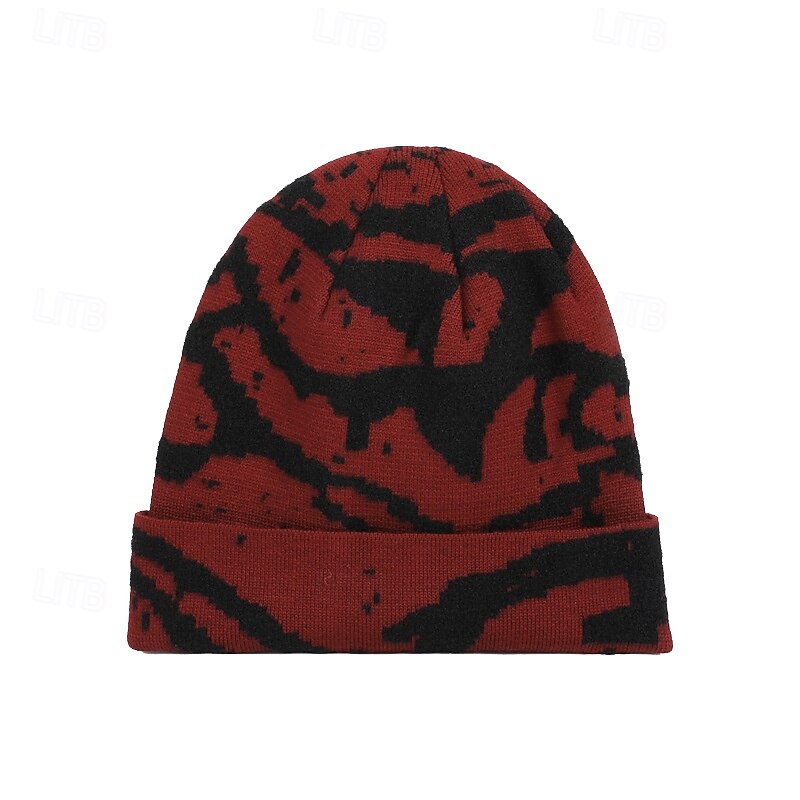Winter Outdoor Cold Weather Hat For Women Stylish European American Knit Beanie With Ear Protection Large Head Cover Warm Fleece Lined Winter Cap 2026 - $9.49 –P6