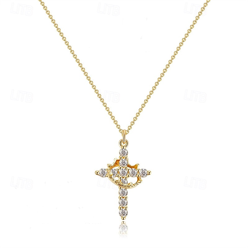 1db Nyaklánc medálok Nyaklánc For Női Szintetikus gyémánt Utca Ajándék Napi Rozsdamentes acél Klasszikus 2026 - $14.99 –P1