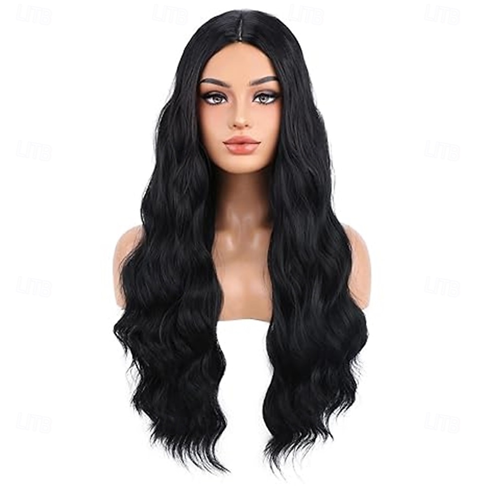 Carnival Wig 2026 Red Black Blue Curly Long Synthetic Festival Wig Mardi Gras Parade Cosplay Costume Hair for Women 2026 - $21.99 –P8