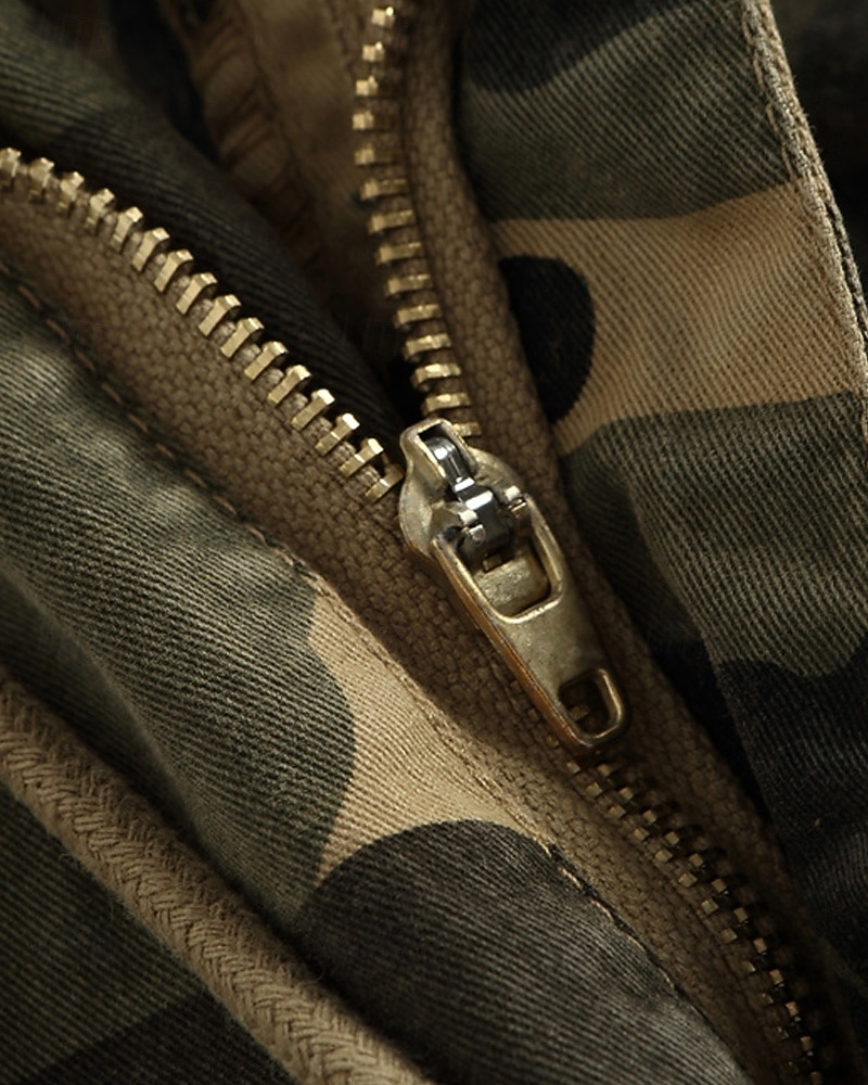 Men's Cargo Pants Trousers Drawstring Elastic Waist Multi Pocket Camo Windproof Wearable Daily Outdoor Camping & Hiking Streetwear Stylish ArmyGreen Khaki Micro-elastic 2026 - $48.99 –P4