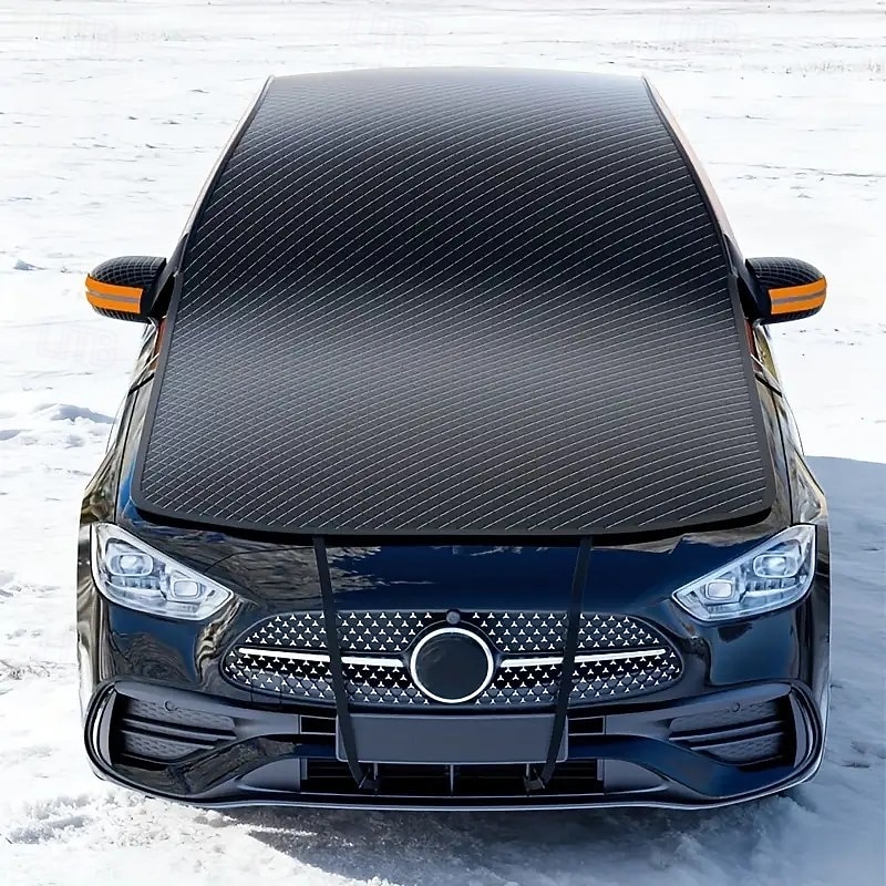 Protetor de neve para para-brisa de carro com cobertura estendida do capô, remoção rápida de neve e gelo. &Protetor de para-brisa em tecido Oxford resistente a raios UV e com proteção contra geada, de 2026 por $49.99 –P1