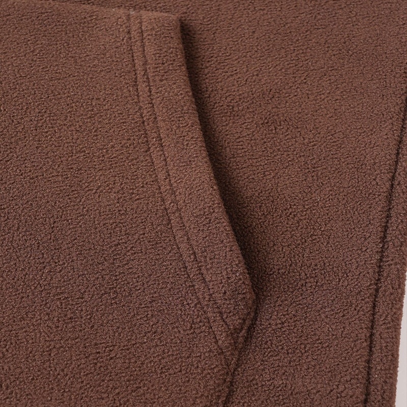 Men's Sweatshirt Fleece Sweatshirt Button Up Hoodie Black Dark Green Khaki Coffee Gray Henley Plain Patchwork Kangaroo Pocket Sports & Outdoor Casual Daily Streetwear Cool Sportswear Fall Winter 2026 - $28.99 –P7