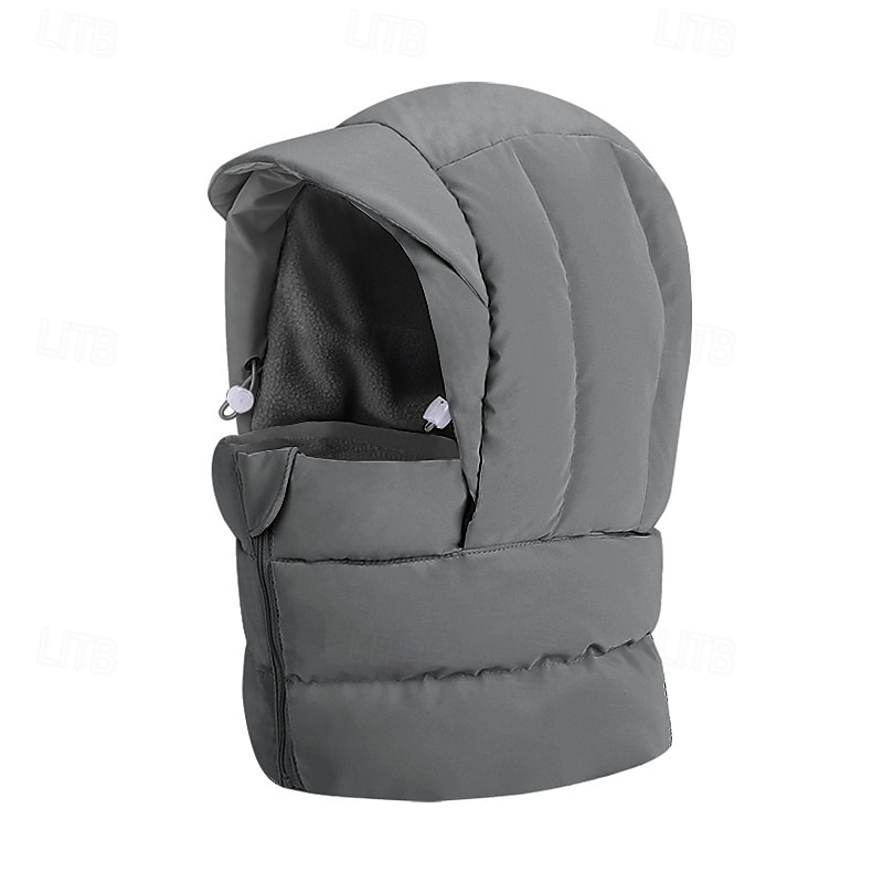 vinterlue ansiktsmaske skjerf lue i ett stykke for sykkelhjelm kompatibel med fleecefôr hørselbeskyttelse halsvarmer kaldt vær utendørs strikket lue 2025 - $15.99 –P10