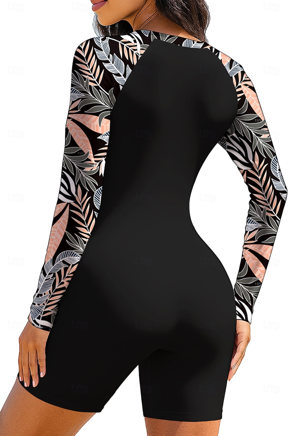 Per donna Top sottomuta Costume da surf intero Costume da bagno Floreale Tropicale Color-blocking Con zip con reggiseno incorporato Imbottitura rimovibile Protezione Solare UV UPF50+ Ultra Leggero del 2026 a $35.99 –P2