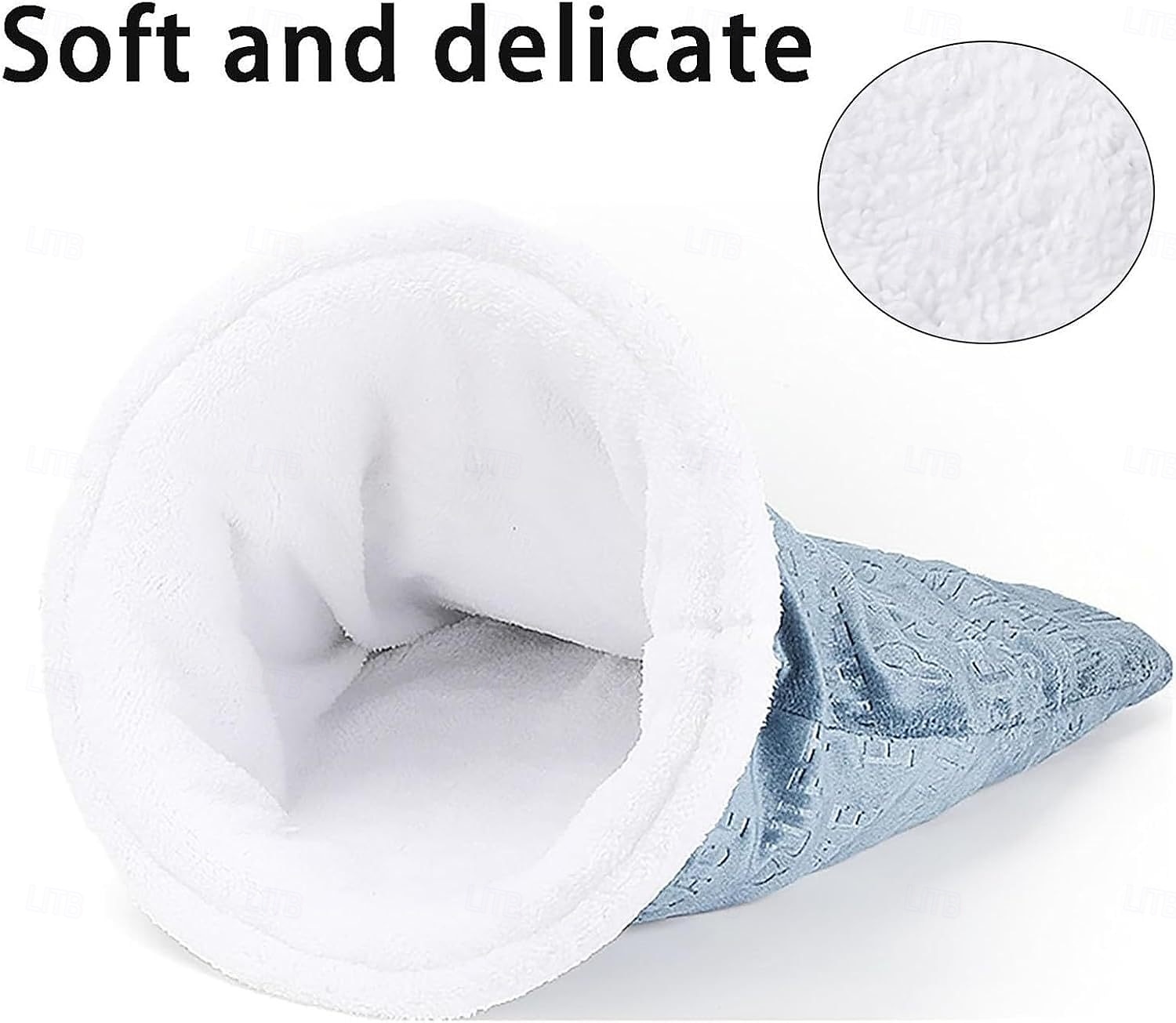 Cat Sleeping Bag Cat Sleeping Bag for Indoor Cats Cozy Winter Soft Plush Self Warm Kittens Indoor Sack 360Wrap Comfortable Pet Snuggle Sack for Cats 2026 - $27.99 –P9