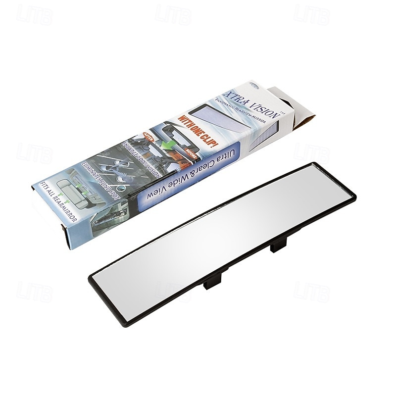 Автомобильное зеркало заднего вида, широкоугольное выпуклое зеркало с креплением, универсальное, подходит для автомобилей, внедорожников, грузовиков - прочный АБС-материал, простая установка, 2025 - $9.99 –P10