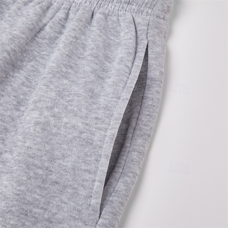 Ανδρικά Αθλητικές Φόρμες Παντελόνι Fleece Τζόγκκερ Παντελόνια Casual παντελόνι Κορδόνι Τσέπη Ελαστική μέση Σκέτο Άνεση Πλήρες μήκος ΕΞΩΤΕΡΙΚΟΥ ΧΩΡΟΥ Καθημερινά Απλός Κλασσικό στυλ 1 2 Μικροελαστικό 2026 - $42.99 –P12