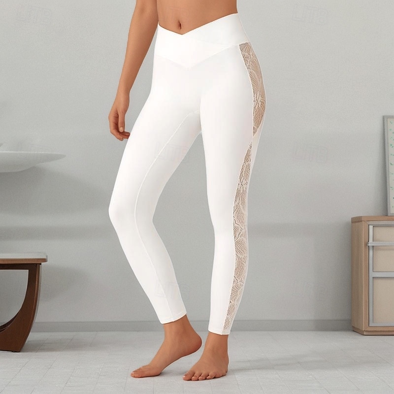 Women's Leggings Fashion Streetwear Basic Full Length High Waist Plain Cut Out Comfy Soft Comfortable Stretchy Outdoor Yoga Street Black Fuchsia Gray Spring Fall Skinny 2026 - $25.99 –P4