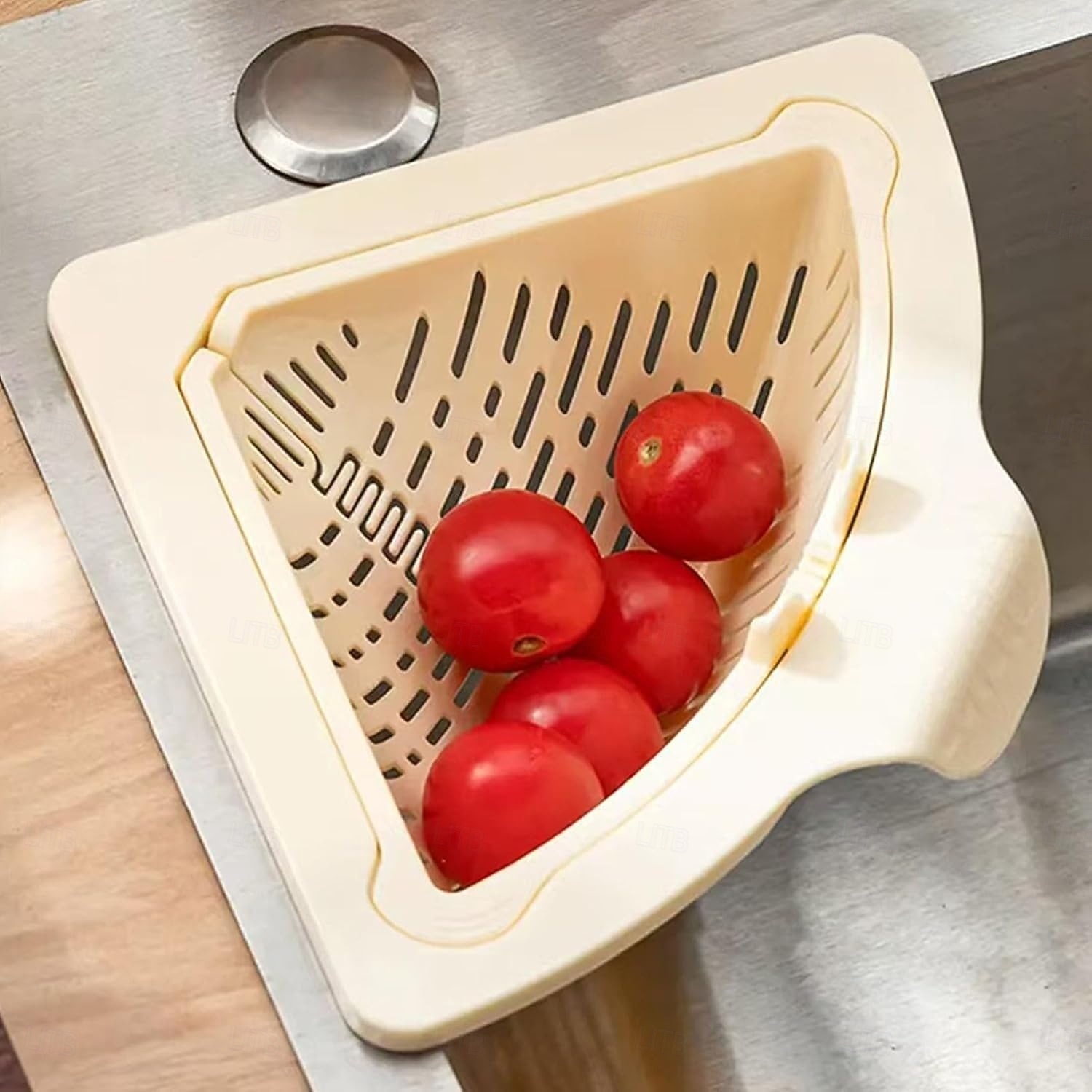 Cestello magnetico per lavello da 2 pezzi - scolapiatti da cucina pieghevole in plastica resistente con fondo anti-foratura e apertura a torsione, forte chiusura magnetica & lavastoviglie del 2025 a $11.99 –P6