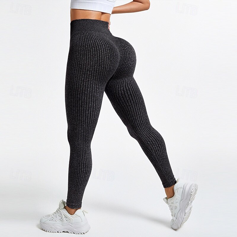 Damskie Spodnie kompresyjne Běžecké kalhoty Legginsy do jogi Wyszczuplenie brzucha Wysoka talia Obuwie sportowe Sportowy Pilates Doły Jednokolorowe Ciemnoszary Czerwony Niebieski Sport Odzież sportowa 2026 - $15.49 –P5