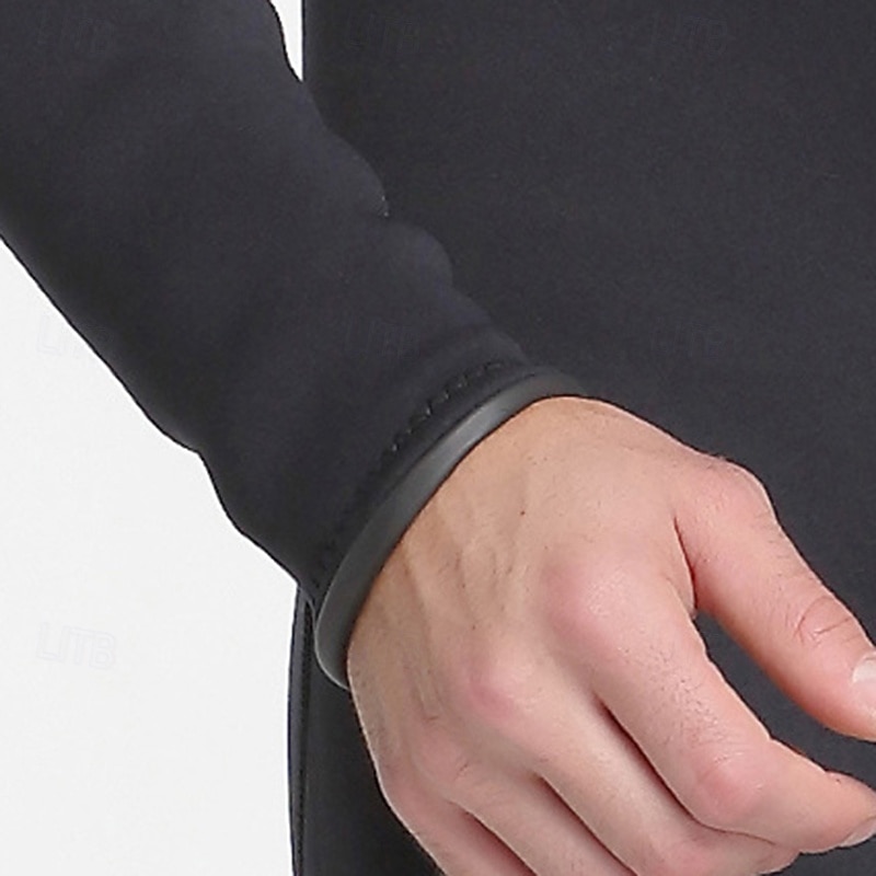 Hombre 3 mm Traje de neopreno para buceo Camiseta de protección solar de cuerpo completo Traje de surf de una pieza Color sólido Protección UV Control de barriga Manga Larga Trajes de buceo Surf 2026 - $81.99 –P7