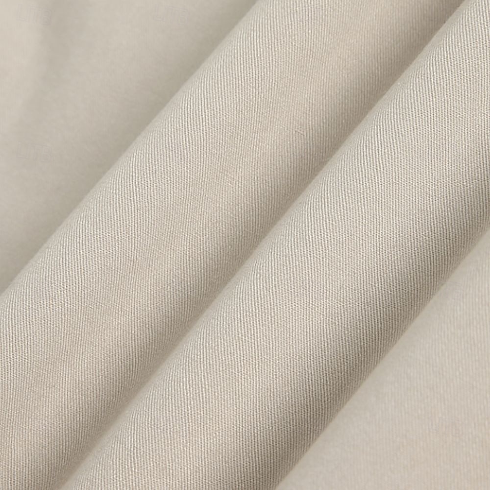 Men's Casual Shirt Work Shirt Button Up Shirt Dark Navy khaki Light Grey Army Green Long Sleeve Solid / Plain Color Lapel Vacation Holiday Button-Down Clothing Apparel Cotton Fashion Casual 2025 - $33.99 –P6