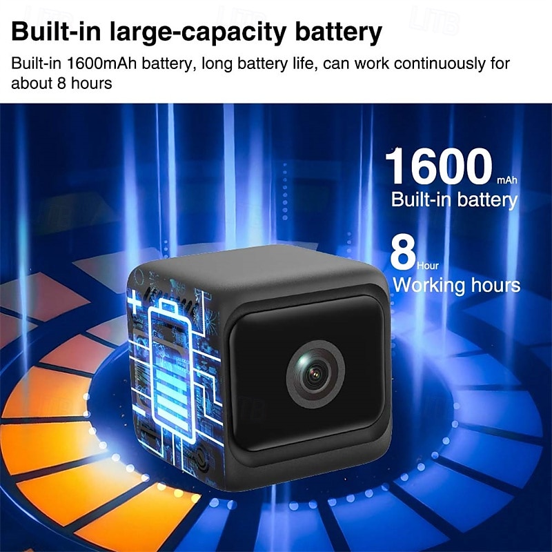 Night Vision HD Smart Camera Outdoor Surveillance System App Control & SD Cloud Storage (Card Not Included) - For Nanny/Camera Monitoring Property Protection Wireless Camera 2026 - $39.99 –P12