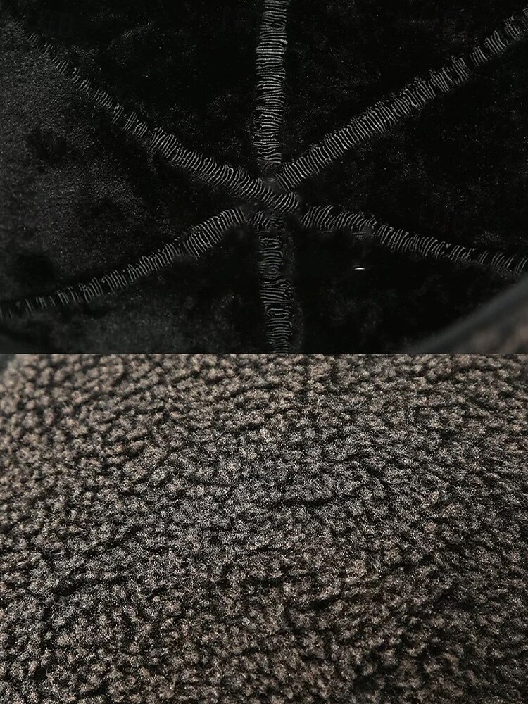 Wintermütze für Herren aus Kunstleder – isoliert mit flauschigen Fellohren, stylischer Fliegerstil, ideal für kaltes Wetter und Outdoor-Aktivitäten. 2026 - $11.99 –P9