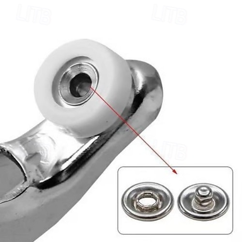 100 наборов металлических кнопок с плоскогубцами, набор пресс-инструментов, идеально подходит для самостоятельного изготовления одежды, головных уборов и шитья, набор застежек-кнопок для пошива одежды 2025 - $11.99 –P5