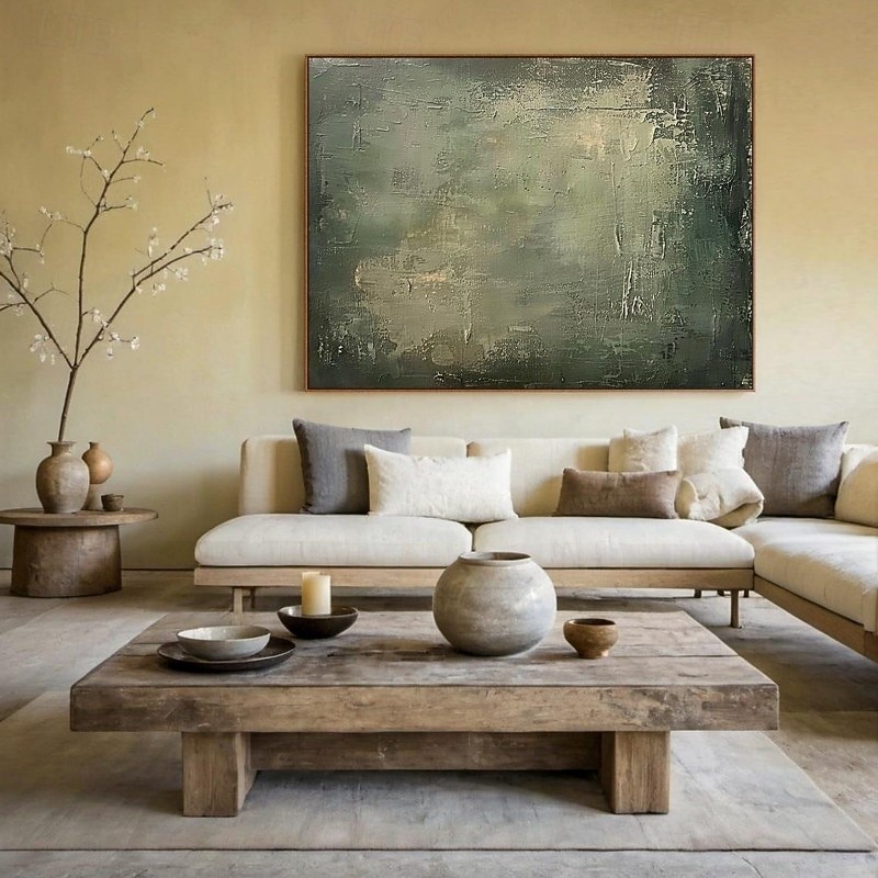 Handmade Oil Painting Canvas Wall Art Decoration Modern Abstract for ...