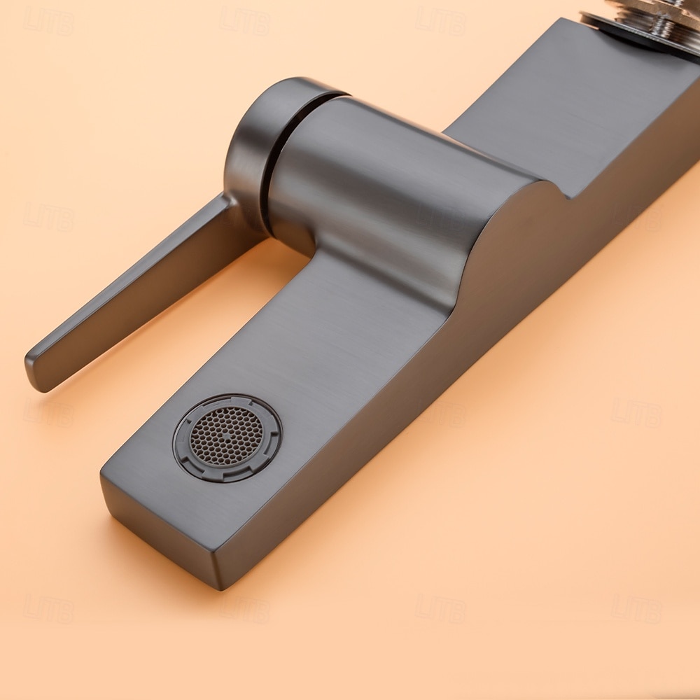 Robinet de lavabo - Classique Électroplaqué Ensemble central Poignée unique à un trouBath Taps de 2026 ? $234.79 –P2