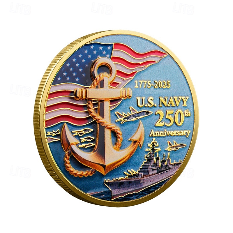 250-vuotisjuhlan muistokolikot – Yhdysvaltojen merijalkaväen suunnittelu keräilykolikot kestävät metalliset näyttelykolikot keräilijöille ja lahjaidea patriotinen sotilasaihe semikvinkentenniaalille 2026 - $14.99 –P5