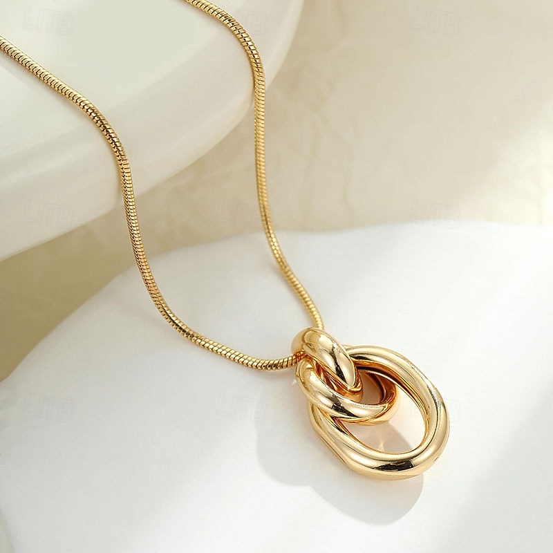 Choker Necklace Pendant Necklace For Women's Street Gift Daily Stainless Steel Copper 2026 - $9.49 –P3