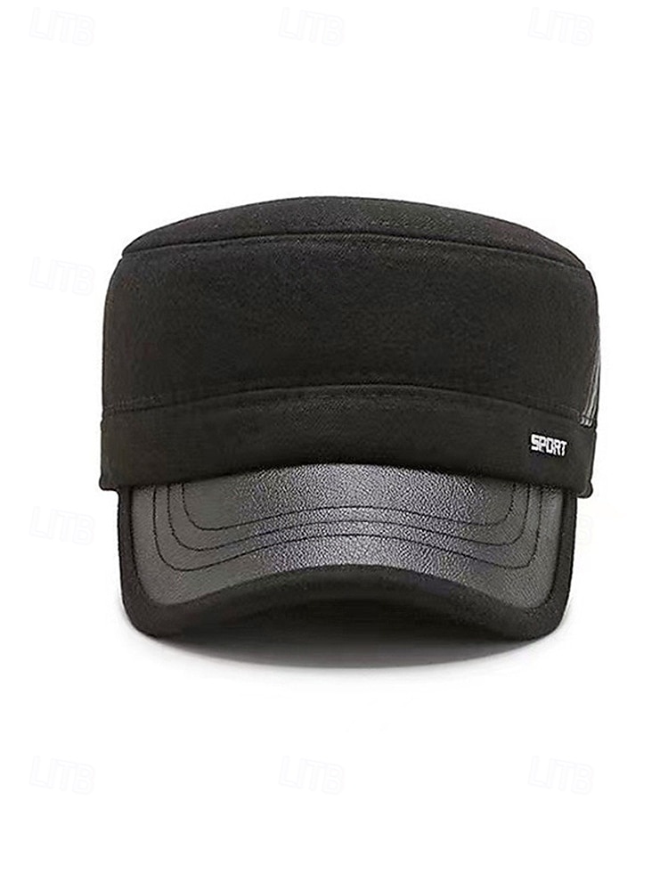 Ανδρικό χειμερινό καπέλο από πολυεστέρα με πτυσσόμενα αυτιά, κομψό και ζεστό, ιδανικό για κρύο καιρό σε εξωτερικούς χώρους 2026 - $11.99 –P5