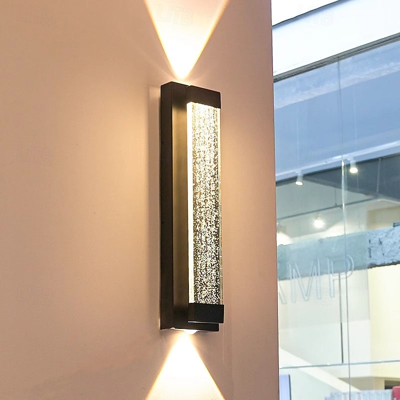 LED-buitenverlichting met bubbelglas, waterdichte zwarte buitenlamp voor wandmontage, geschikt voor buitenverlichting in huizen, vaste draad 2026 - $182.99 –P4