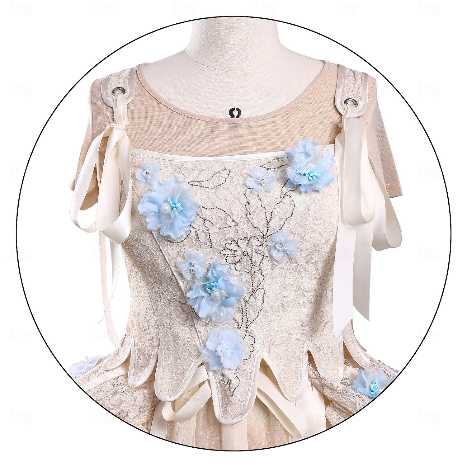 Horror gótico Chica lobo Vestidos Disfraz Vestido llamativo Cosplay for Mujer Chica Niños Adulto Víspera de Todos los Santos Carnaval Rendimiento Fiesta 2026 - $99.99 –P2