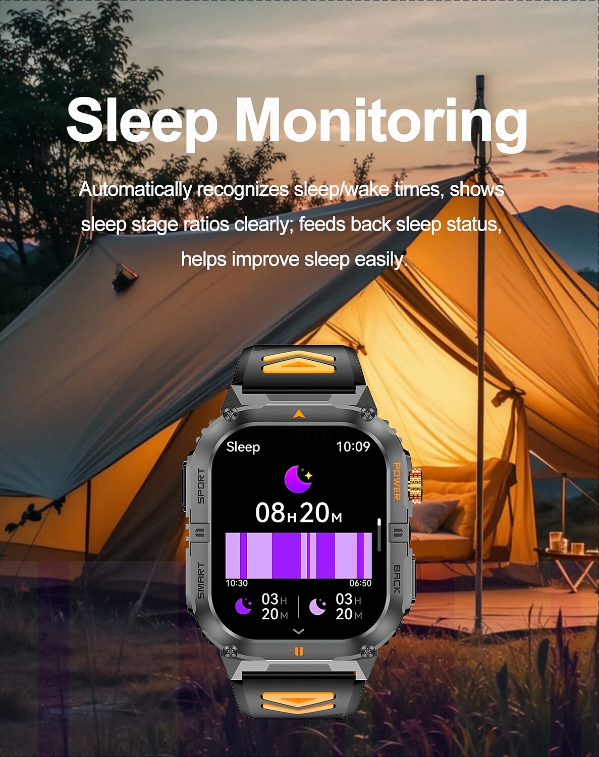 Новые умные часы с аккумулятором 1000 мА·ч, 25-дневным временем работы, мониторингом сна, несколькими функциями напоминания, корпусом из цинкового сплава, ремешком из жидкого силикона! Подходит для 2025 - $36.99 –P13