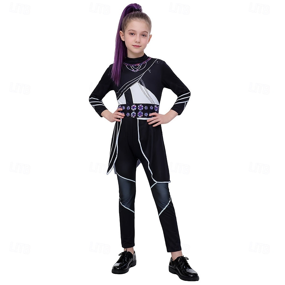 Inspirert av koreansk idol Popstjerne Kostume Fancy dress Karnevalskostyme Virtuelt idol for Jente Barne Halloween Karneval Ytelse Comic Con Anime-messe 2026 - $43.99 –P4