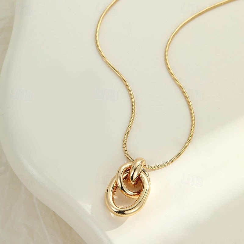 Choker Necklace Pendant Necklace For Women's Street Gift Daily Stainless Steel Copper 2026 - $9.49 –P4