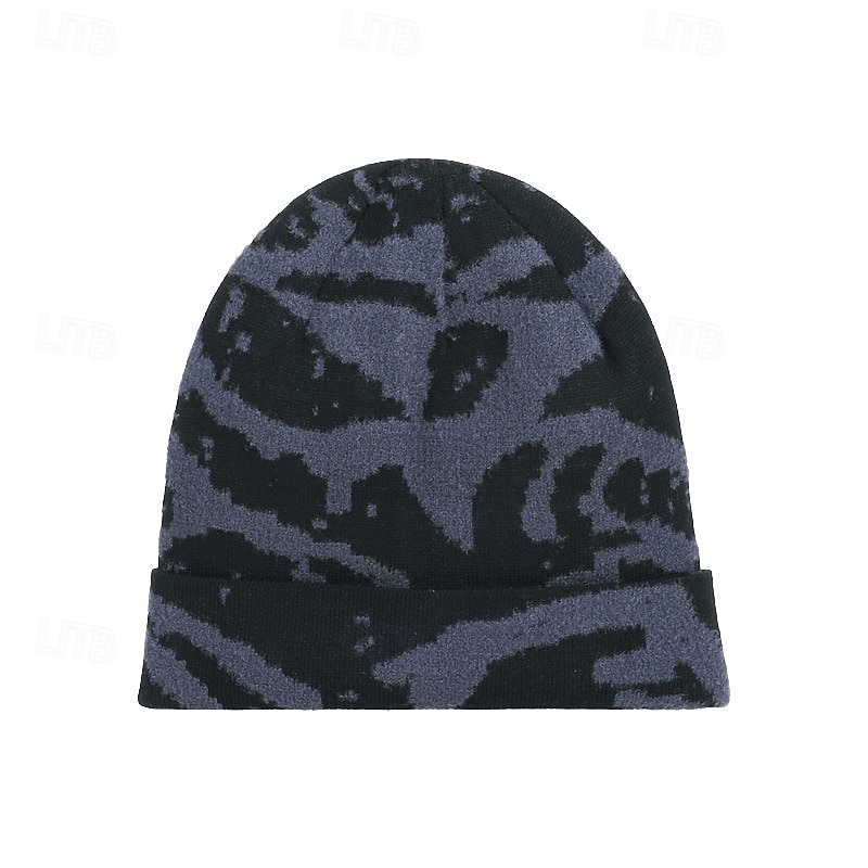 Winter Outdoor Cold Weather Hat For Women Stylish European American Knit Beanie With Ear Protection Large Head Cover Warm Fleece Lined Winter Cap 2026 - $9.49 –P5
