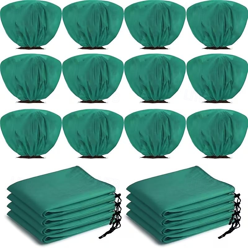 12pcs Winter Plant Covers Frost Protection Bags for Shrubs Trees and Roses 39.4x23.6 Inches with Drawstring Suitable for Autumn and Winter Outdoor Gardening Shrub Covers Tree Protection 2026 - $36.99 –P5