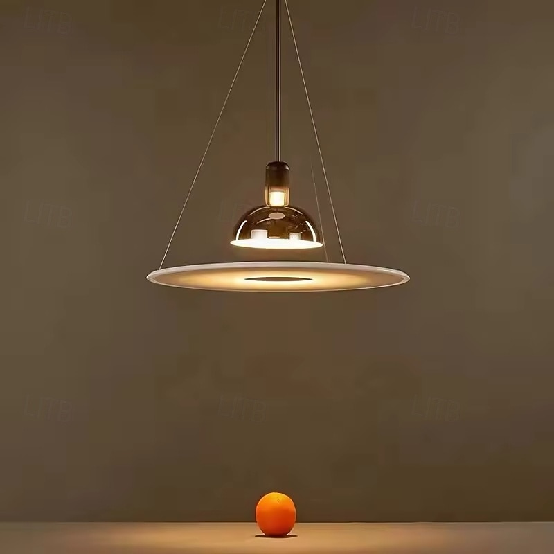 απλό λευκό γωνιακό μενταγιόν από λουσίτη με led &Λαμπτήρας πυρακτώσεως και προσαρμόσιμο μήκος ανάρτησης 110-240v 2026 - $349.99 –P1