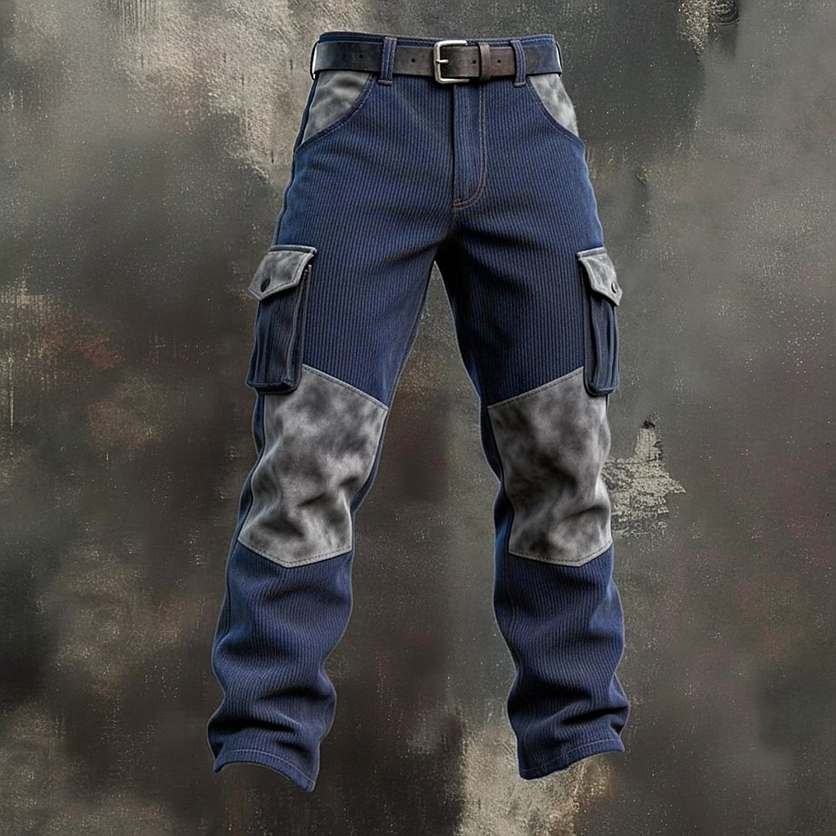 Per uomo Pantaloni Cargo Pantaloni Pantaloni in velluto a coste Pantaloni casual Tasca Elastico in vita Multi-tasche Semplice Comodità Morbido Lunghezza intera All'aperto Quotidiano Uscire Vacanza del 2026 a $31.99 –P1