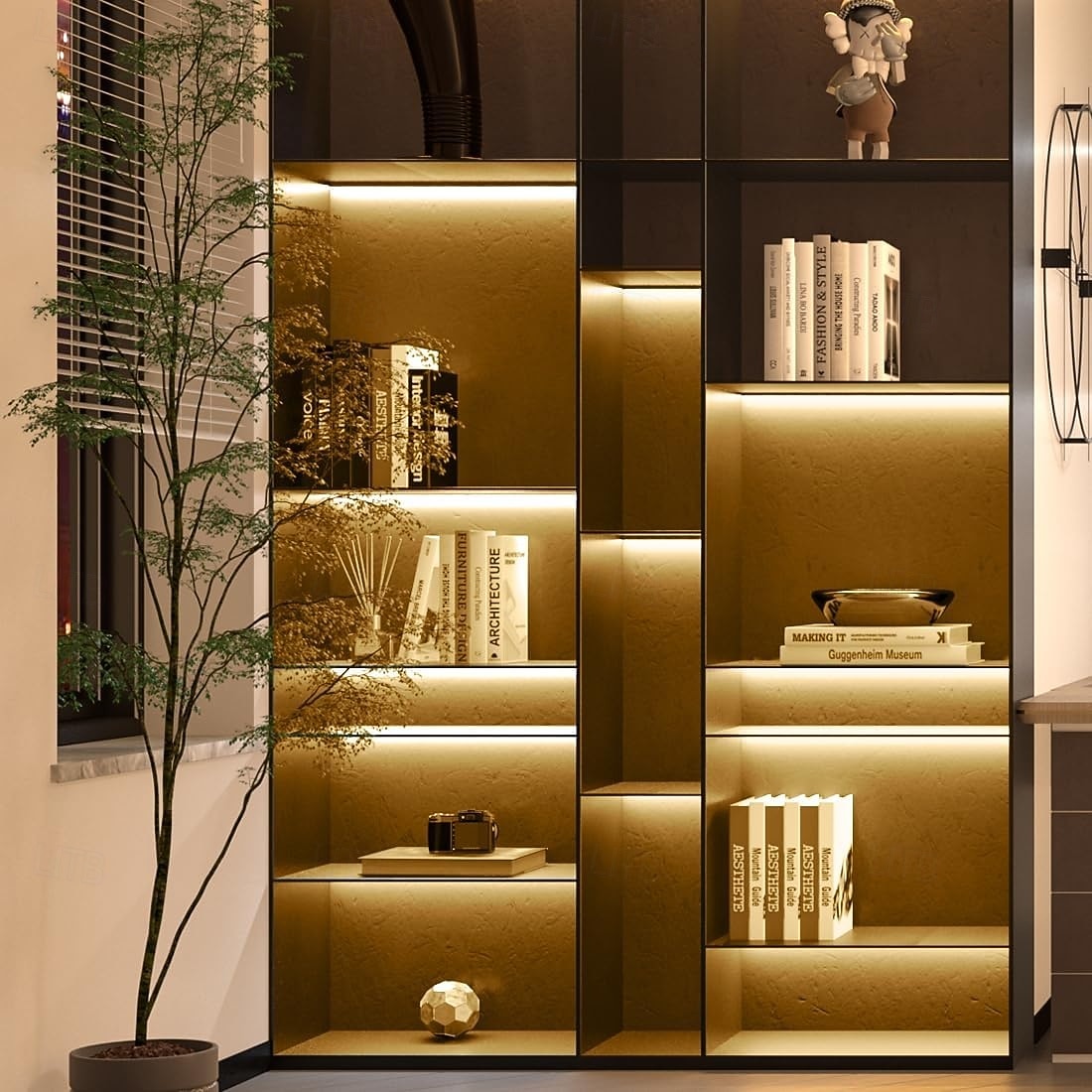 2025年 fcob cob ledストリップ 5mm幅 超狭幅 フレキシブル 高密度 均一光 16.4フィート DC24V 複数色あり CRI 90 調光可能 LEDリボン 家庭用室内装飾用 (コントローラーやアダプターは付属しません)  コレクション – $32.99 –P16