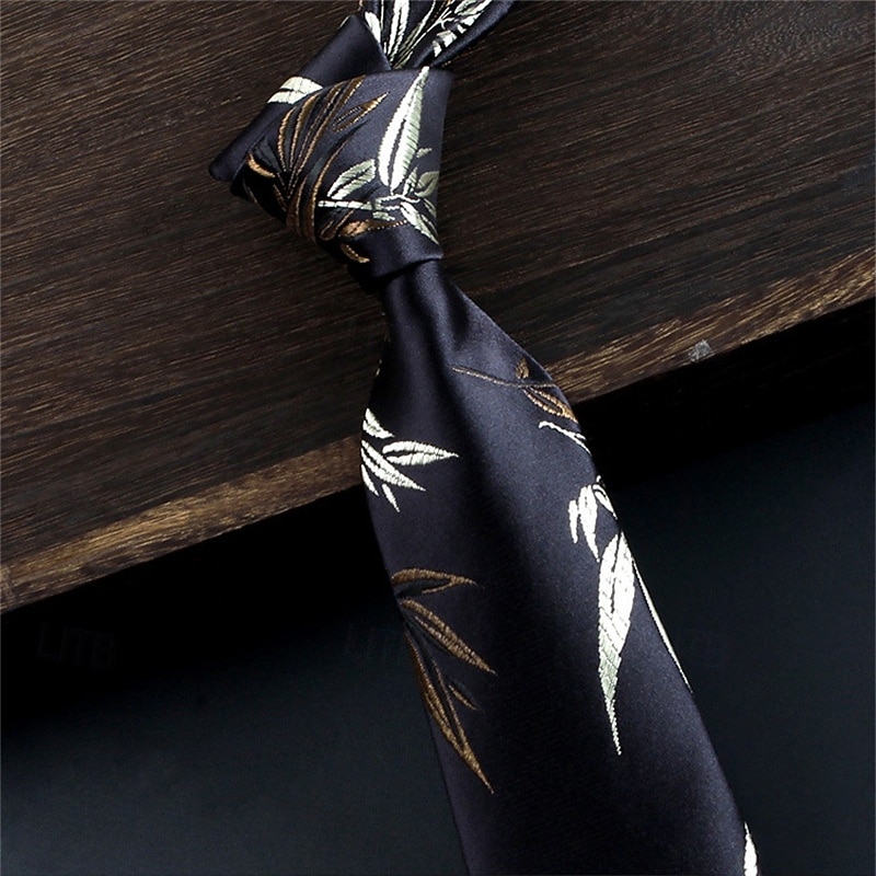 Férfi Nyakkendők Divat Klasszikus Modern Kortárs Virágos Mintás Menyegző Hétköznapi viselet 2025 - $8.49 –P2