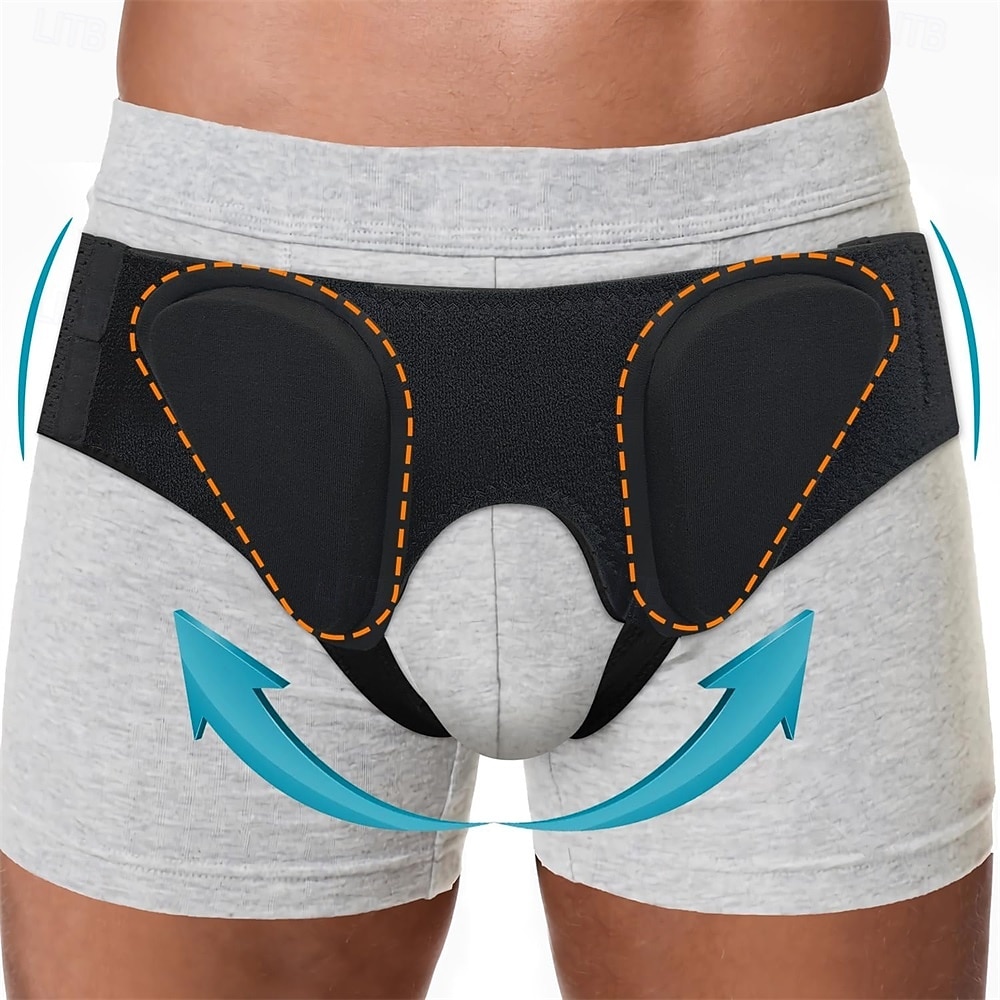 Comfortable Hernia Belt Truss for Men & Women - Custom Fit Double/Single Inguinal/Sports Hernia Support Groin for Left RightUpgraded Hernia Braces/Adjustable Straps for Pre&Post Surgery Pain Relief 2026 - $19.99 –P1
