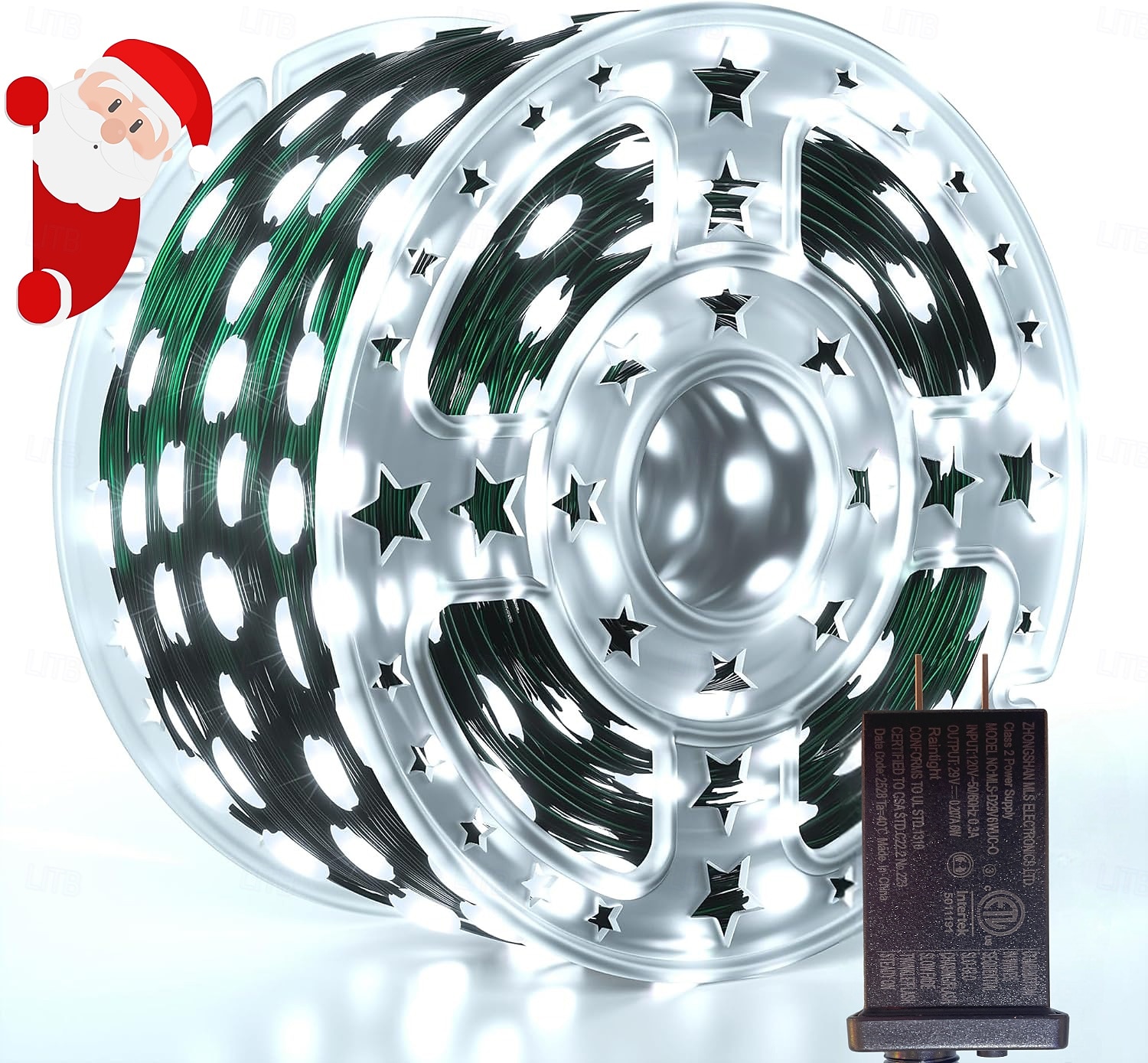 Tree Decorative Lights Fairy String Lights Green PVC Copper Wire Lights Indoor and Outdoor Waterproof Courtyard Party Festival Wedding Decoration 8 Functions Low Voltage Plug in 2026 - $14.49 –P7