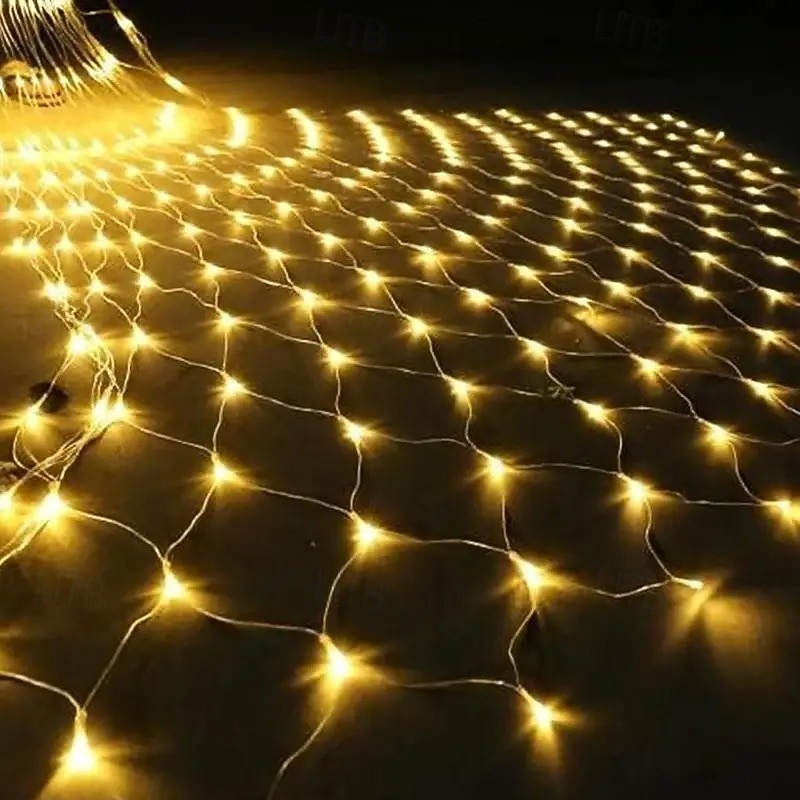 Außen solar Netzlichter verbindbare wasserdichte Lichterkette klarer Draht mit 8 Modi zeitgesteuerte Fernbedienung Innenhof Garten Rasen Party Hochzeit Feiertagsbaum Dekorationslichter Requisiten 2026 - $23.99 –P2