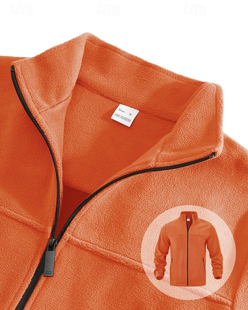 Per uomo Cappotto Invernale Giacca in Pile Giacca Casual All'aperto Quotidiano Calore Termico Tasca Cerniera completa Autunno Inverno Plaid Streetwear Sport e Outdoor Collo alla coreana Regolare del 2026 a $31.99 –P6