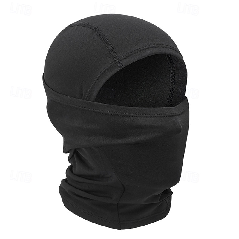 Bonnet 3 en 1 avec cache-cou et masque de protection contre le froid, doublé polaire noire, coupe-vent et anti-poussière, idéal pour le cyclisme, la moto et les sports de plein air. de 2026 ? $16.49 –P5