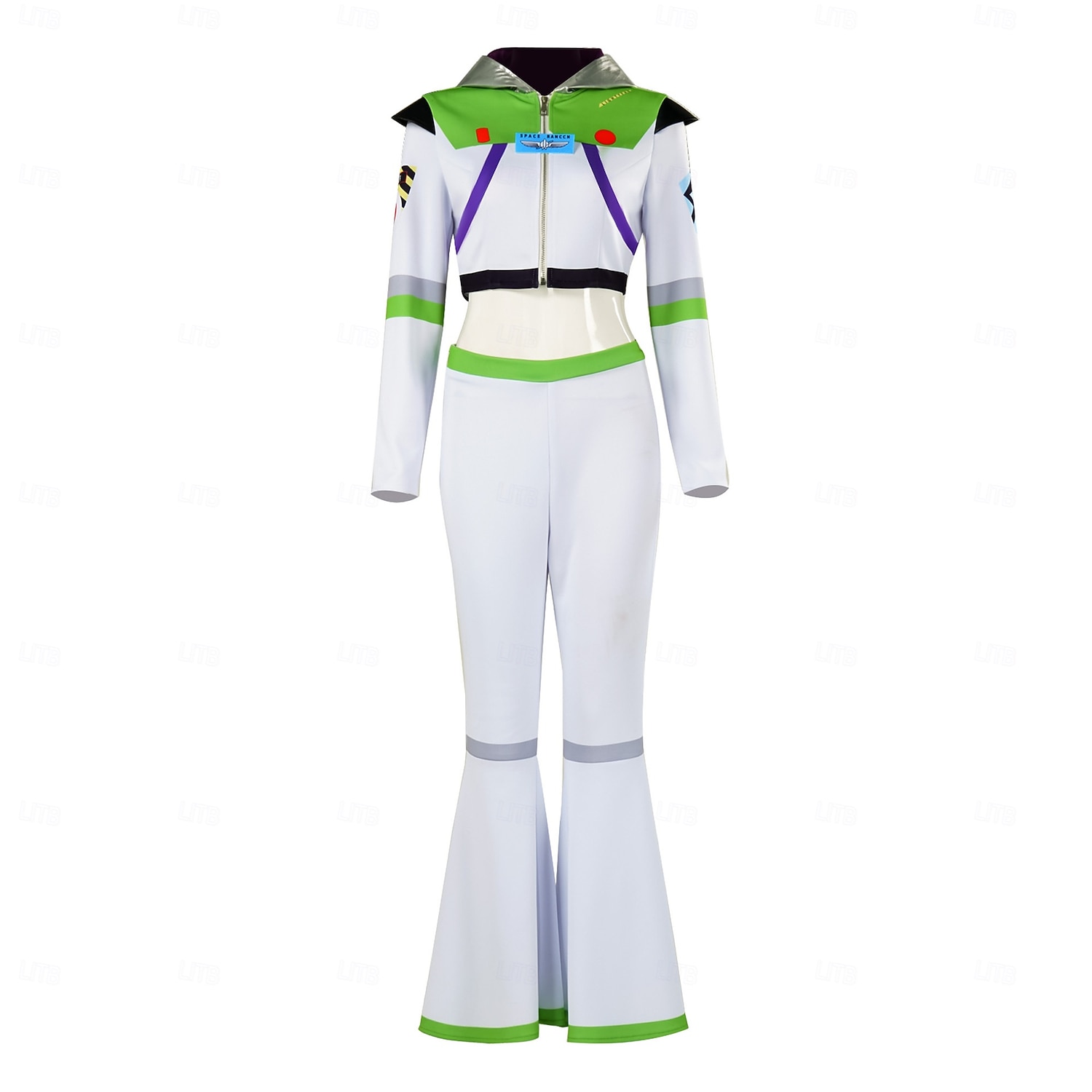 Disfraz de lujo Astronauta Chica galáctica traje de cosplay Adulto Mujer Víspera de Todos los Santos Carnaval Fiesta Rendimiento Disfrazarse 2026 - $63.99 –P4