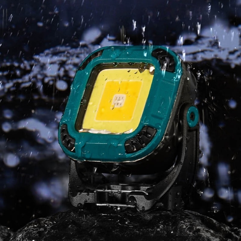 Arbeidslampe for alle scener med roterende lyshode med flere posisjoner, sterk magnetisk adsorpsjon, arbeidslampe for gårdsplass, utendørs campinglampe, vedlikeholdslampe. 2025 - $21.99 –P8