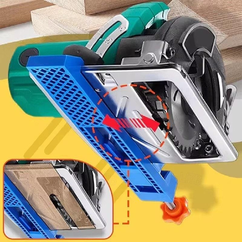 Cutting Machine Base Guide Aluminium Alloy Portable Woodworking Construction Building Tool 2025 - $14.99 –P3