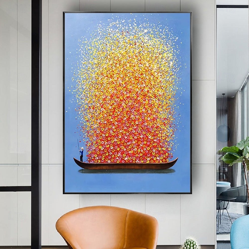 Mintura Hand Painted Return with a Full Load Oil Paintings on Canvas Modern Wall Art Picture For Home Decoration Ready To Hang With Stretched Frame 2026 - $133.99 –P3