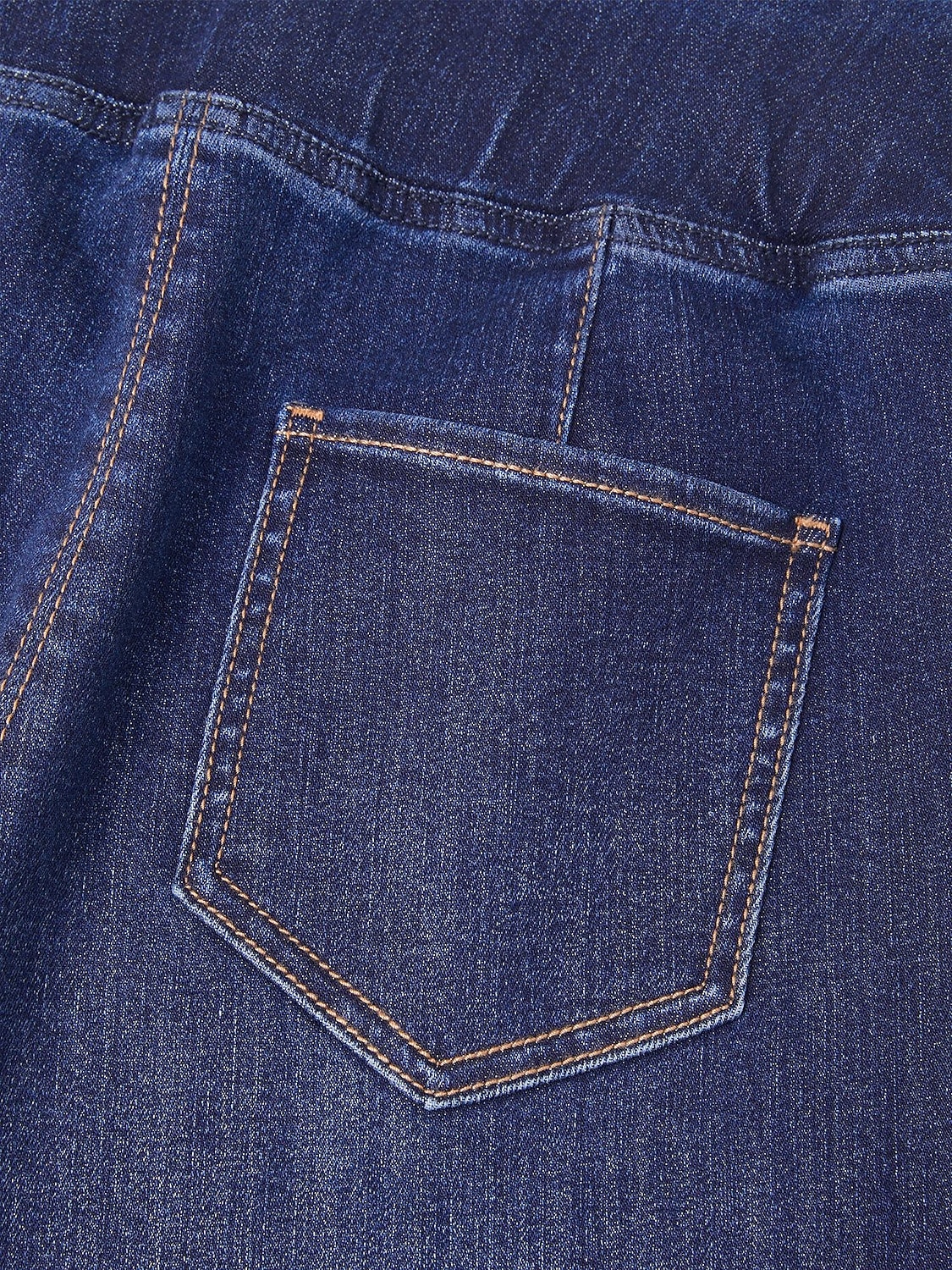 Damen-Jeanshose mit weitem Bein, Stretch-Gummibund vorne, schlankmachender Einsatz, lässig, Urlaub, Alltag, Frühling, Sommer, Herbst 2026 - $113.99 –P13