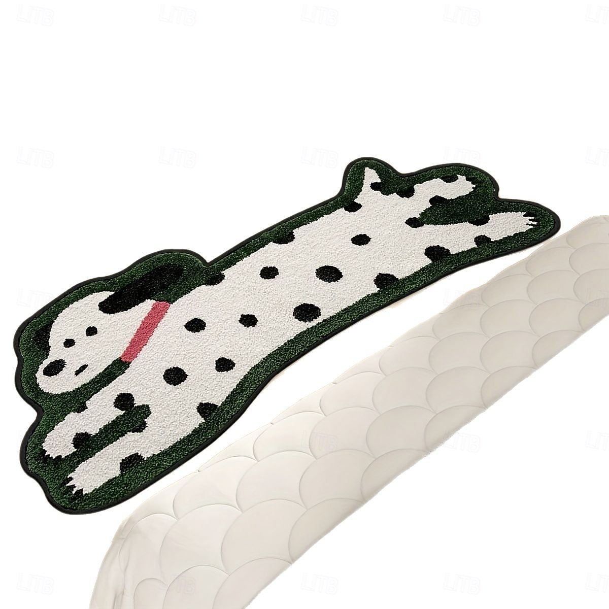 2026年 ランナーラグ かわいい犬の形をした豪華なカーペット 柔らかくて厚いフロアマット 寝室 リビングルーム ソファ用 ホームデコレーション 洗濯機洗い可能 滑り止め装飾マット  コレクション – $12.99 –P4